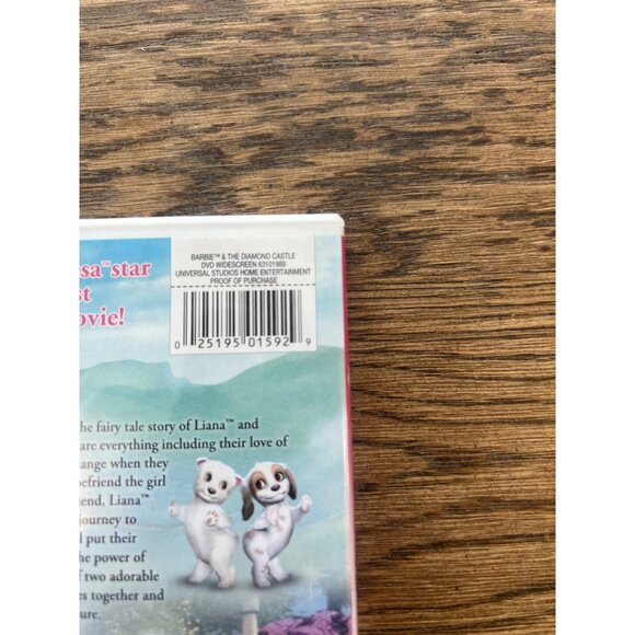 Barbie & The Diamond Castle 2008 DVD Family Animation Fantasy Musical Pre-Owned - Picture 4 of 4